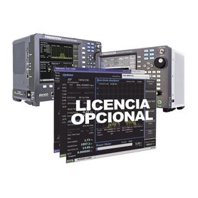 opción software para analizador de espectro mejorado y doble pantalla en analizadores r8000 r8100