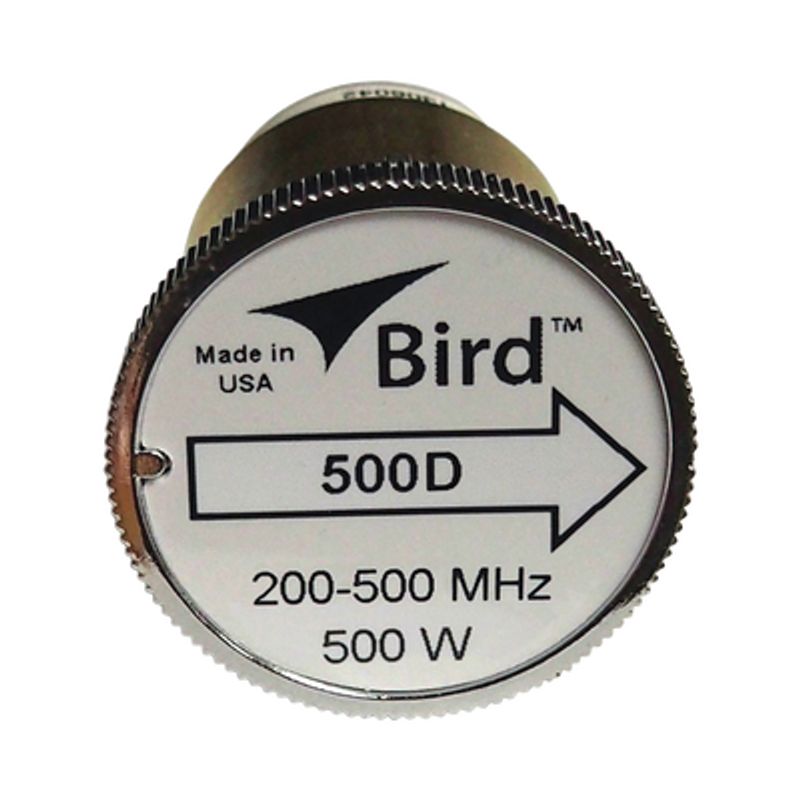 Elemento De 500 Watt En Linea 7/8 Para Wattmetro Bird 43 En Rango De Frecuencia De 200500 Mhz