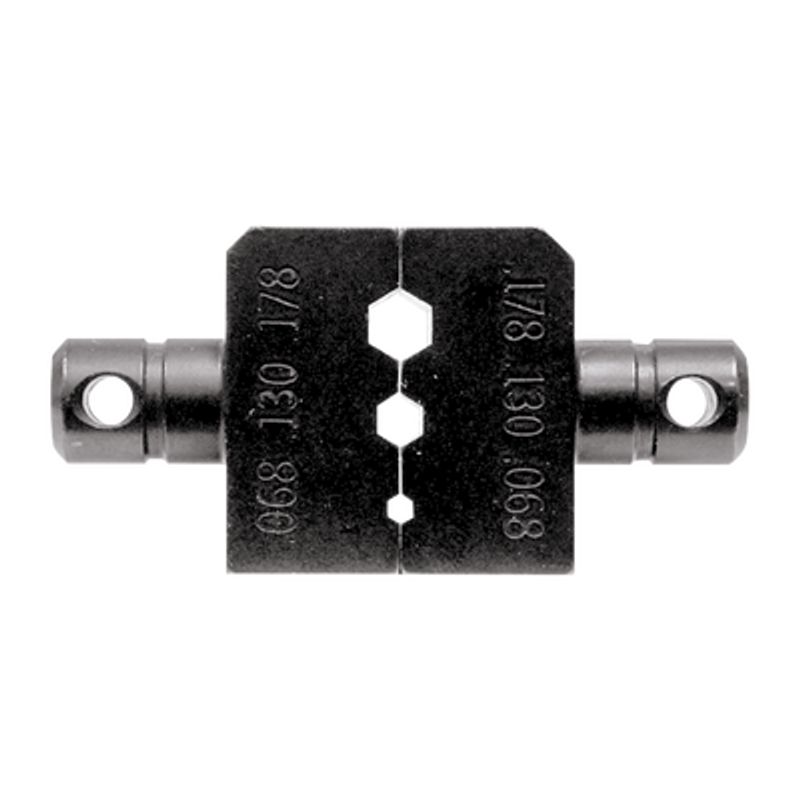 Dado Para Plegar Conectores De Anillo Con Mordaza Hex. De 0.068 0.130 Y 0.178 En Lmr100a Rg174/u Y Rg316/u.