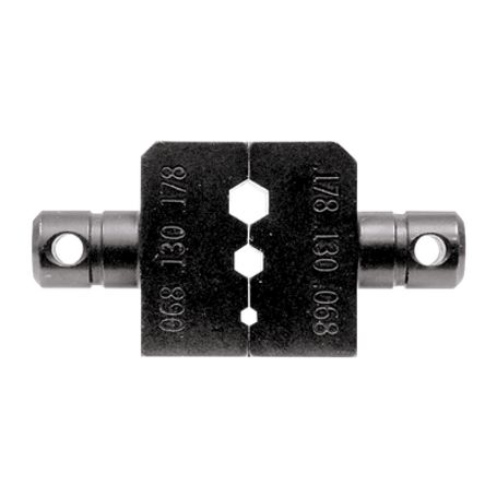Dado Para Plegar Conectores De Anillo Con Mordaza Hex. De 0.068 0.130 Y 0.178 En Lmr100a Rg174/u Y Rg316/u.