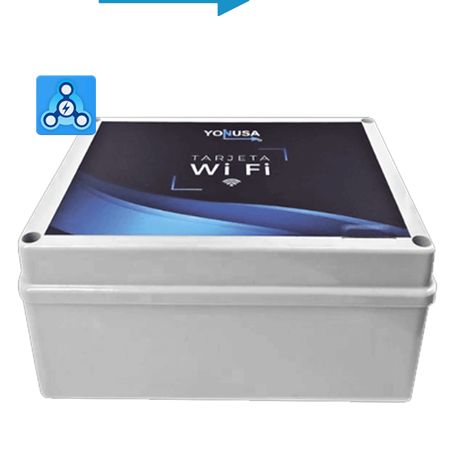 Yonusa Mwflite  Modulo Wifi Lite Compatible Con Todos Los Energizadores Yonusa Uso Con Aplicación Gratuita Yonusa 2.0 Compatible