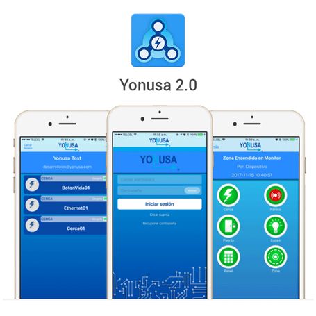 Yonusa Mwflite  Modulo Wifi Lite Compatible Con Todos Los Energizadores Yonusa Uso Con Aplicación Gratuita Yonusa 2.0 Compatible