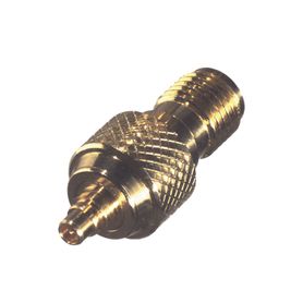 adaptador en linea de conector sma hembra a mmcx macho oro oro teflón