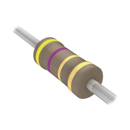 resistencia axial de pelicula de carbón de 47 ohm 14 watt 5 