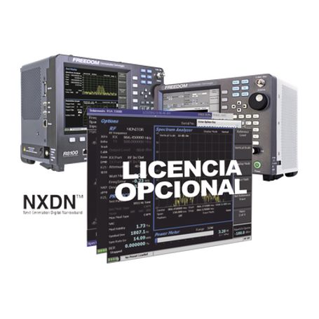 opción de software para sistemas troncales con protocolo nxdn tipo c en r8000 r8100