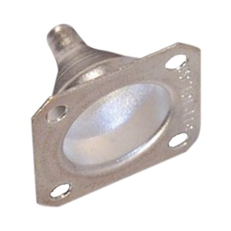 Campana Para Montaje De Cable En Conectores De Chasis De 25.4 Mm Con 4 Perforaciones A 18.25 Mm. Campana Para Montaje De Cable En Conectores De Chasis De 25.4 Mm Con 4 Perforaciones A 18.25 Mm.