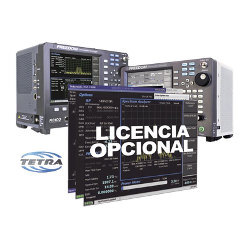Opción De Software Para Prueba En Estación Base Tetra T1 En R8000 /r8100.