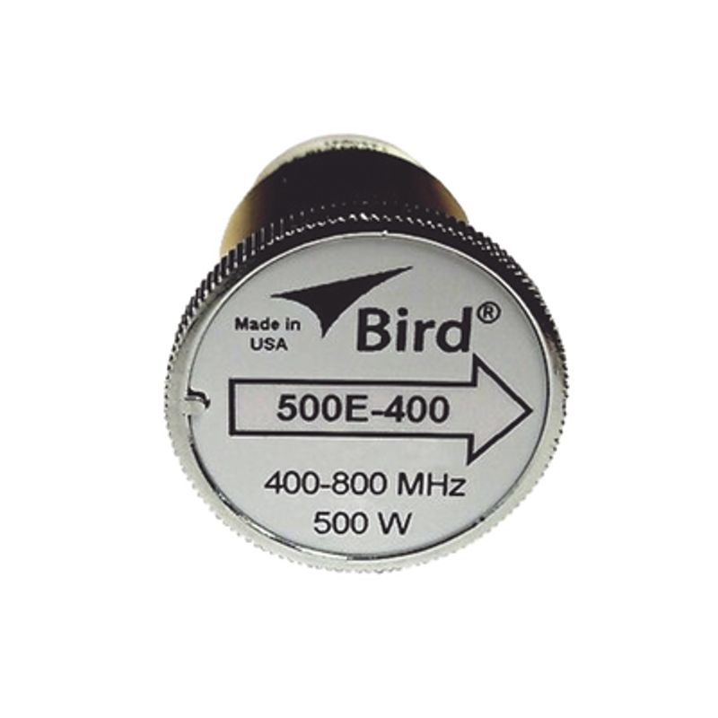 Elemento De 500 Watt En Linea 7/8 Para Wattmetro Bird 43 En Rango De Frecuencia De 400 A 800 Mhz.