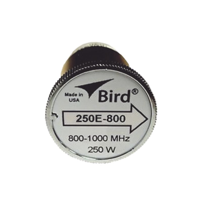 Elemento De 250 Watt En Linea 7/8 Para Wattmetro Bird 43 En Rango De Frecuencia De 800 A 1000 Mhz.