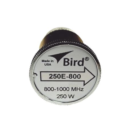 elemento de 250 watt en linea 78 para wattmetro bird 43 en rango de frecuencia de 800 a 1000 mhz