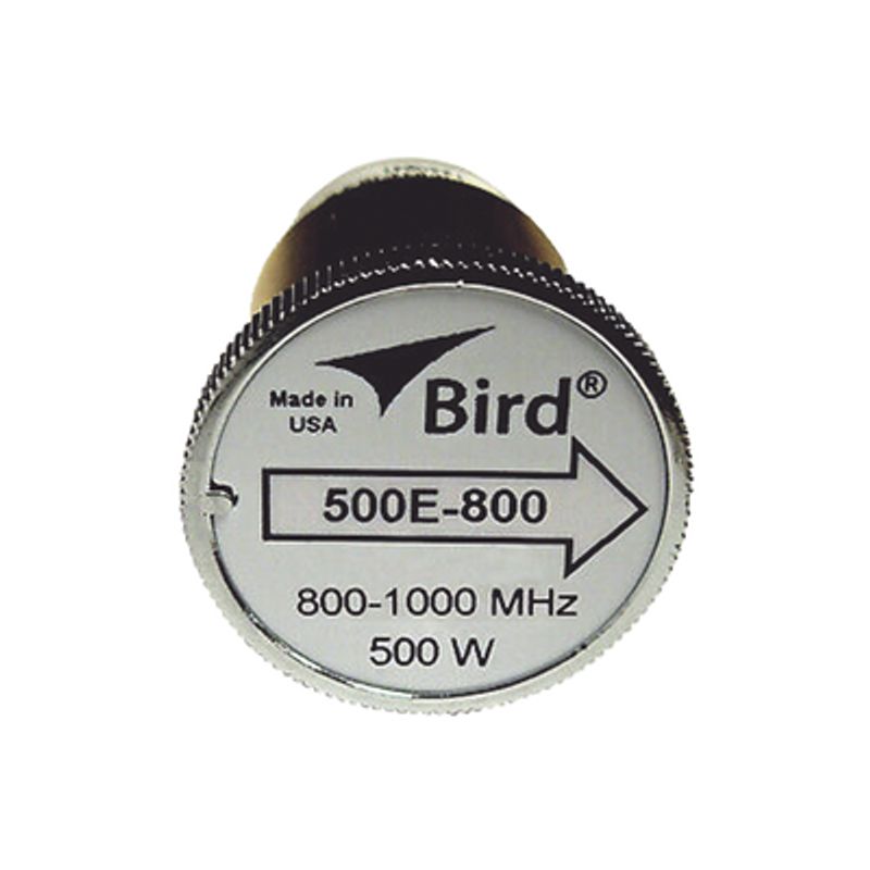 Elemento De 500 Watt En Linea 7/8 Para Wattmetro Bird 43 En Rango De Frecuencia De 800 A 1000 Mhz.