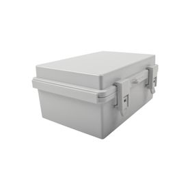 gabinete plástico para exterior ip65 de 150 x 220 x 105 mm cierre por broche 94432
