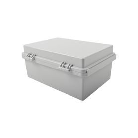 gabinete plástico para exterior ip65 de 150 x 220 x 105 mm cierre por broche 94432