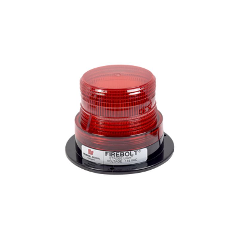 Estrobo Rojo Firebolt Plus Sin Tubo De Reemplazo 115 Vca