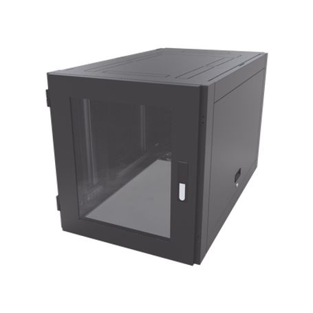 gabinete profesional de piso para telecomunicaciones de 12ur 1000 mm profundidad168285