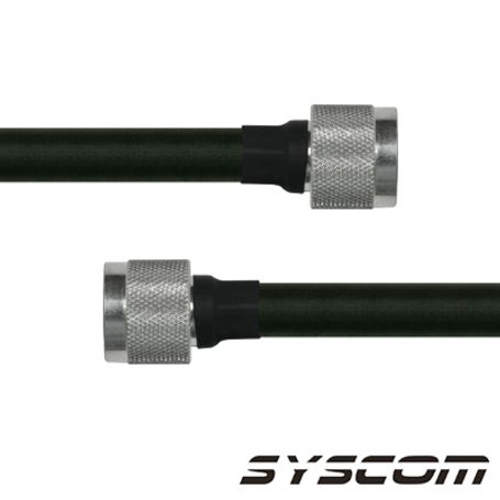 cable coaxial rg214u de 60 cm en 50 ohm 0425 cd4 ghz con conectores n macho a n macho