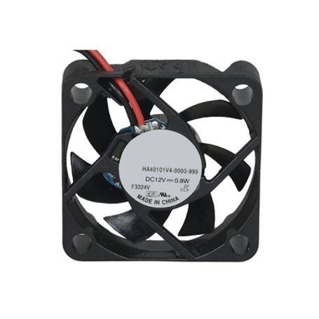 ventilador anticondensante axial de 12vcc 40x40x10 mm 08 watt 65 ma flujo de aire de 53 cfm sin escobillas