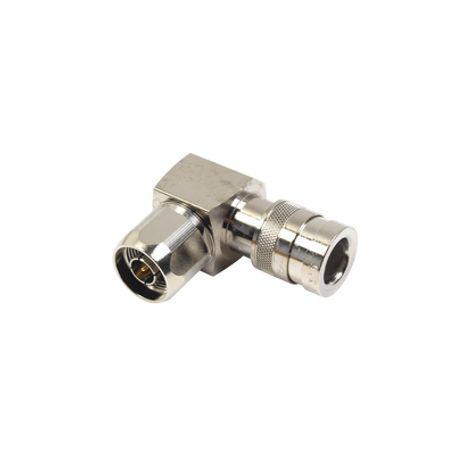 Conector N Macho De Compresion Angulo Recto Para Lmr400 Cnt400 Bronceblanco /oro /teflón. Conector N Macho De Compresion Angulo Recto Para Lmr400 Cnt400 Bronceblanco /oro /teflón.