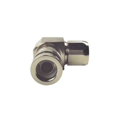 Conector N Macho De Compresion Angulo Recto Para Lmr400 Cnt400 Bronceblanco /oro /teflón. Conector N Macho De Compresion Angulo Recto Para Lmr400 Cnt400 Bronceblanco /oro /teflón.