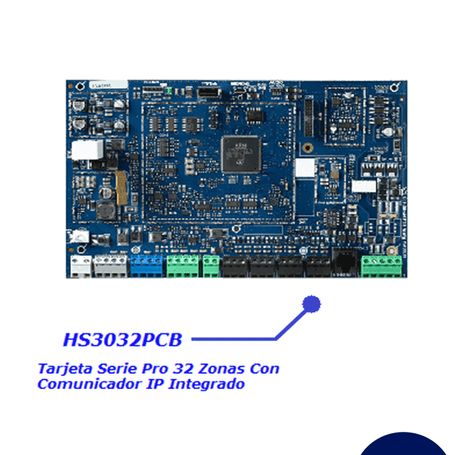 Dsc Hs3032pcb  Tarjeta Serie Pro 32 Zonas Con Comunicador Ip Integrado 