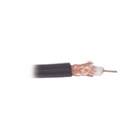 retazo de 5 mts de cable rg59 conductor central de alambre de cobre calibre 20 blindado de malla trenzada de cobre 80 aislante 