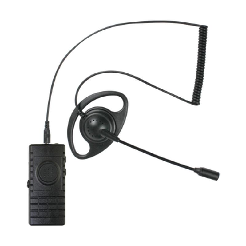 Ptt Inalámbrico Bluetooth Con Auricular Con Micrófono Boom Para Radios Kenwood Serie Nx5000/3000