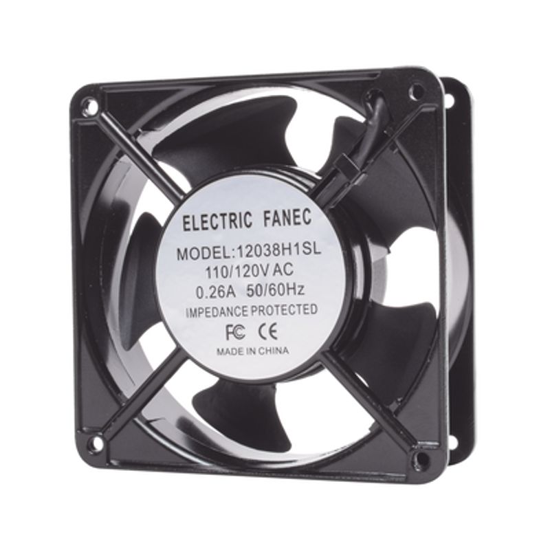 Ventilador A 110 Vca De 120 X 120 X 38 Mm. 