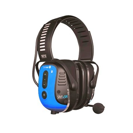 audifonos inteligentes de diadema de uso rudo con filtrado de ruido con bluetooth comunicación de corto alcance no is para radi