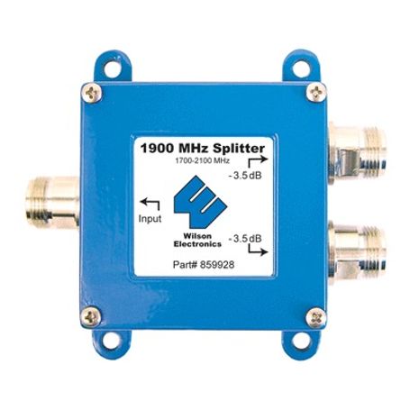 divisor de potencia splitter de dos vias para 1900 mhz