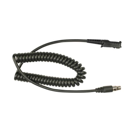 Cable Resistente Al Fuego (ul914) Para Auricular Hdsemb Con Atenuación De Ruido Para Radios Motorola Mototrbo™ Slim Dp2400 Dp260