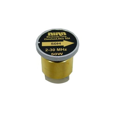 Elemento De 50 Watt En Linea 7/8 Para Wattmetro Bird 43 En Rango De Frecuencia De 2 A 30 Mhz.
