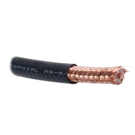 cable coaxial rg8 50 ohms 41db 100 cobre hecho en méxico retazo de 10 metros