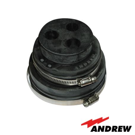 Bota Pasamuros Con 3 Orificios Para Cable De 5/8. Bota Pasamuros Con 3 Orificios Para Cable De 5/8.