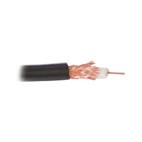 retazo de cable de 55 metros de cable coaxial rg59cu para cctv honeywell