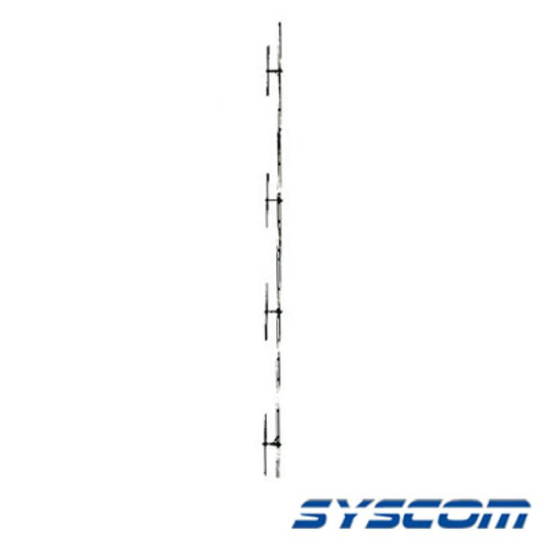 Antena Base Uhf De 4 Dipolos Rango De Frecuencia 450  470 Mhz.