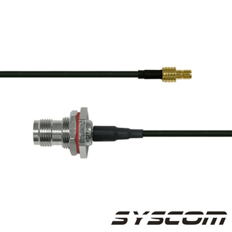 Cable Rg174 Con Conectores Smb/tnc De 30 Cm.