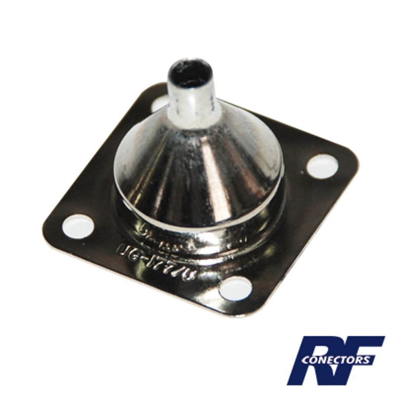 Campana Para Montaje De Cable En Conectores De Chasis Con 4 Perforaciones A 18 Mm.