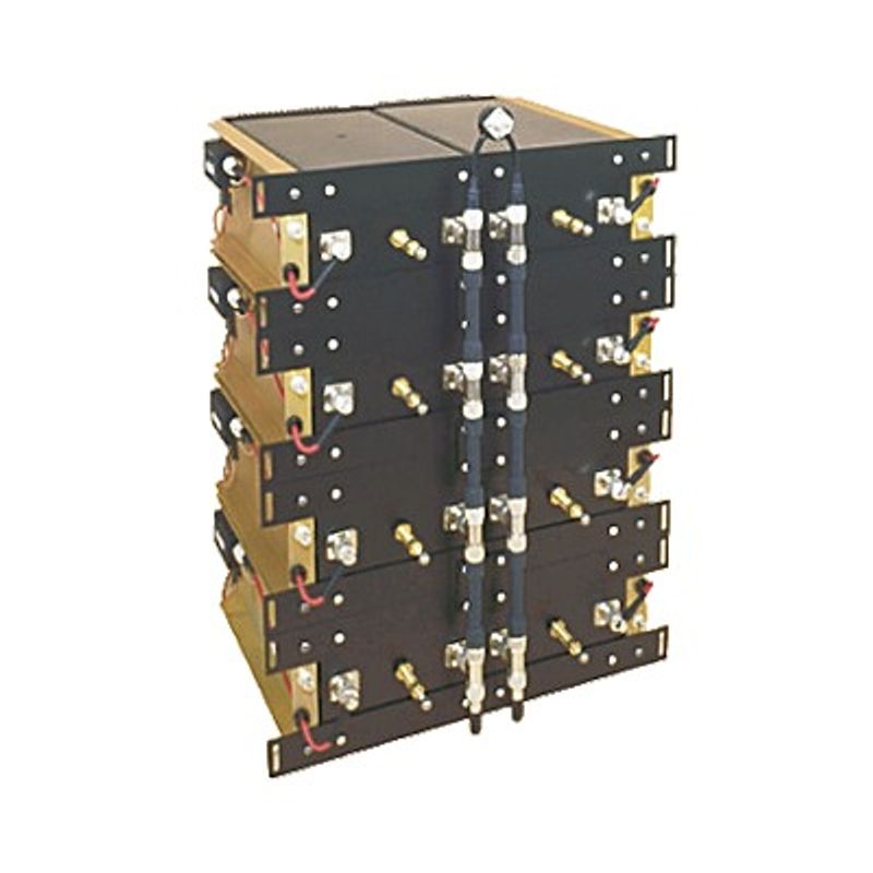 Combinador Decibel Products Para Montaje En Rack 19 851869 Mhz 5 Canales 150 Khz De Sep. A Txtx 150 Watt N Hembras.