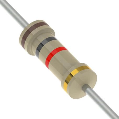 resistencia de potencia en oxido de metal 1 k ohm 1 watt 5 rohs comp 35 x 10 mm