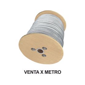 cable retenida 7 hilos resistencia 4900 kg diámetro 38 galv clase a  precio por metro