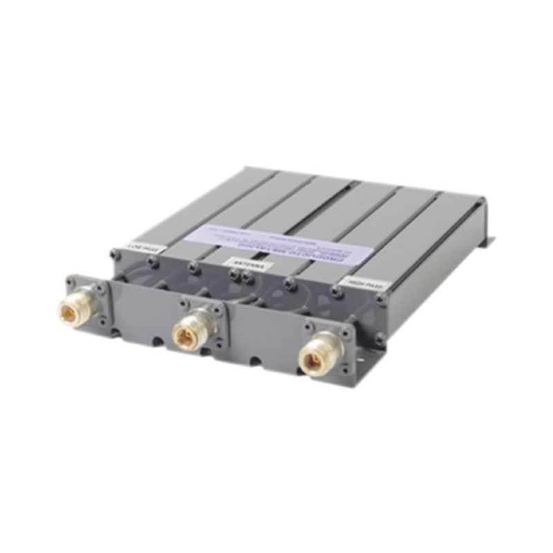 Duplexer Syscom En Uhf 6 Cav. 403430 Mhz 50 Watt 15mhz Sep. Rechazo De Banda N Hembras.