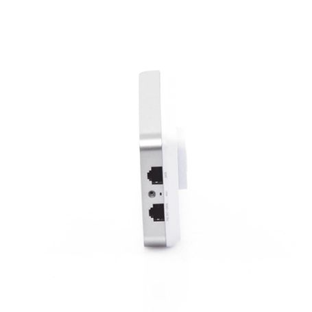 Access Point Unifi Doble Banda Cobertura 180º Mimo 2x2 Diseno Placa De Pared Con Dos Puertos Adicionales Hasta 100 Usuarios Wifi
