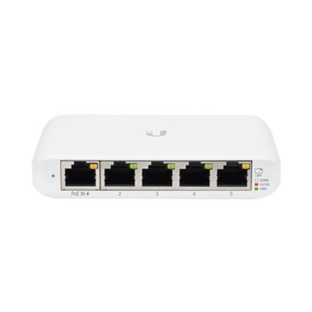 switch unifi administrable compacto de 5 puertos 101001000 mbps soporta entrada de poe 8023afat183412