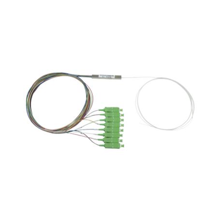 Splitter (divisor Óptico) Tipo Plc De 1x8 Conectores Sc/apc De Salida