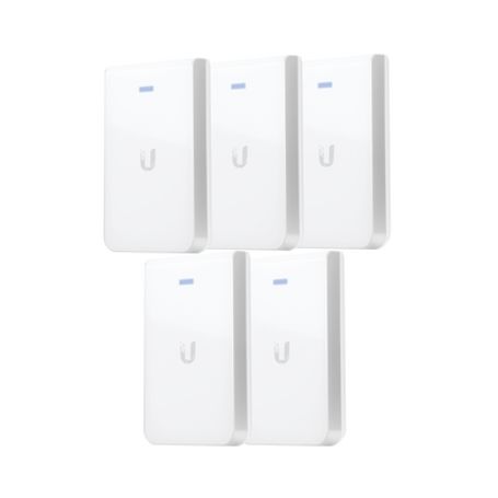 5 access point unifi doble banda cobertura 180° mimo 2x2 de pared para habitaciones de hotel135821