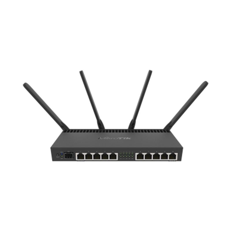 Router Con Wifi 4x4 Mumimo Hasta 2 Watts De Potencia Antenas De 3 Dbi 10 Puertos Gigabit 1 Puerto Sfp