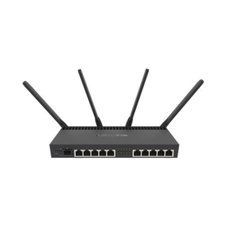 router con wifi 4x4 mumimo hasta 2 watts de potencia antenas de 3 dbi 10 puertos gigabit 1 puerto sfp196756