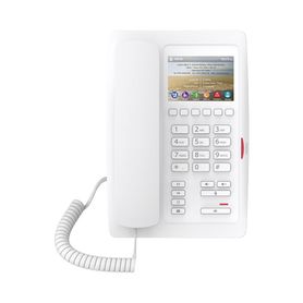 h5 color blancoteléfono para hoteleria profesional de gama alta con pantalla lcd de 35 pulgadas a color 6 teclas programables p