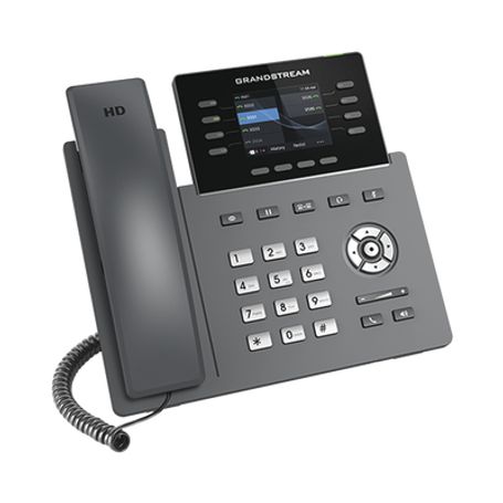 Teléfono Ip Wifi Grado Operador 8 Lineas Sip Con 4 Cuentas Pantalla A Color 2.8 Puertos Gigabit Bluetooth Poe Codec Opus Ipv4/ip