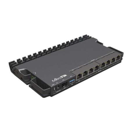Rb5009uprsin 8 Puertos Poe In/out 1 Sfp Solo Routeros V7
